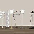 Modern Floor Lamps With Various Stylish Designs For Home Interior Decor