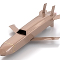 missile air-to-ground missile anti-ship missile air-defense missile intercontinental missile cruise missile 3d model