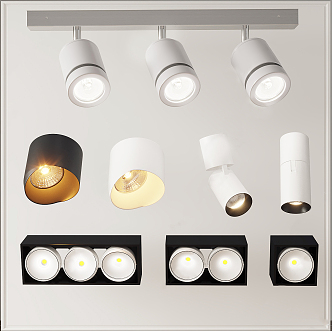 Modern Spotlight Downlight Spotlight 3d model