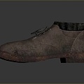 Cotton Shoes Warm Shoes Cold-proof Shoes Realistic 3d model