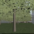 Modern School Campus With Classroom Buildings Sports Field Greenery And Urban Surroundings