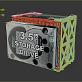 3.5 Inch Storage Drive Electronic Device With High Capacity Data Storage Performance