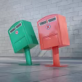 Mailbox 3d model