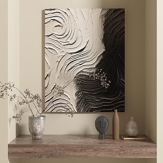 decorative painting 3d model