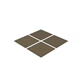 Warm Brown Wooden Flooring With Herringbone And Straight Pattern Design