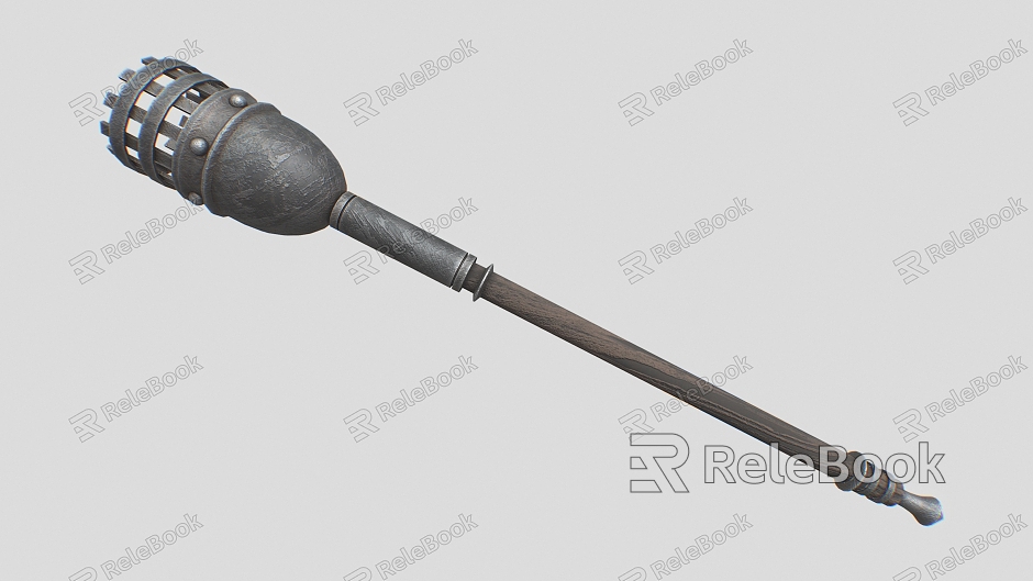 torch torch iron rod model