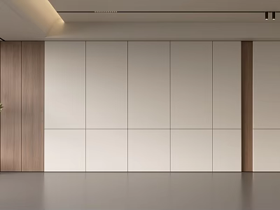 Modern Front Desk Background Wall Simple Background Wall Front Desk Reception Area Background Wall Company Front Desk Background Wall 3d model