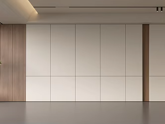 Modern Front Desk Background Wall Simple Background Wall Front Desk Reception Area Background Wall Company Front Desk Background Wall 3d model