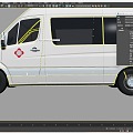 Ambulance Hospital Ambulance Emergency Ambulance Ambulance Emergency Ambulance Jane 3d model