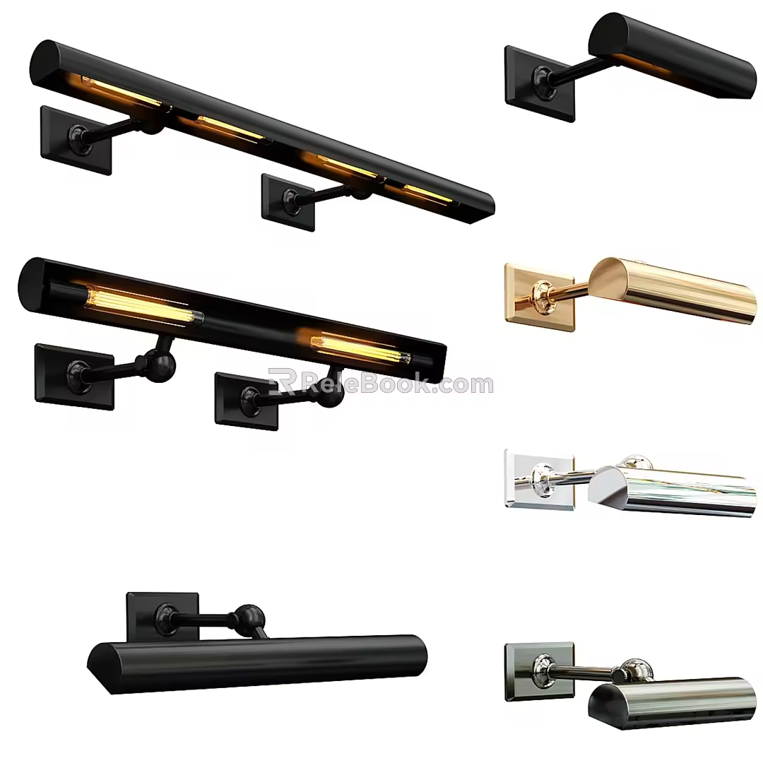 Modern wall lamp 3d model