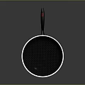 Non Stick Kitchen Frying Pan With Honeycomb Texture And Black Heat Resistant Handle