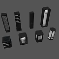 Modern Outdoor Lights With Various Designs And Metal Construction For Warm Illumination