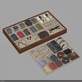 Elegant Wooden Jewelry Cabinet With Organized Compartments For Watches Ties And Accessories
