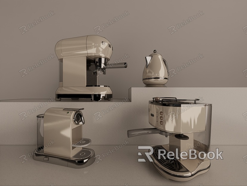 Modern coffee machine Coffee machine combination model