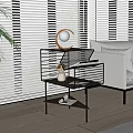 Modern side a few side a few corner a few 3d model