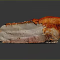 Crispy Roasted Pork Belly With Sesame Seeds And Juicy Fat Layers