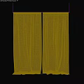 White Sheer Curtains For Window With Soft Flowy Fabric And Simple Design