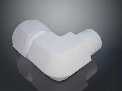 Modern White Light Fixture Combination With Minimalist Design For Home Interior 3d model