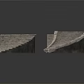 Various Shaped Stone Step Models With Fan Rectangular Arched And Textured Surface 3d model