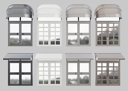 Modern Canopy Awning 3d model
