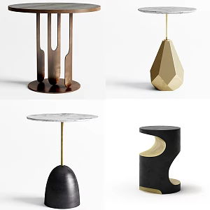 Modern Round Several Corner Several Side Several Combination 3d model