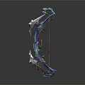 Crossbow Mechanical Crossbow Shift Bow and Arrow Shoot Far Equipment Weapons High-tech Crossbow 3d model