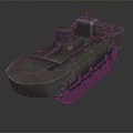 INDUSTRIAL LOFT TANKS WWII TANKS WORLD WAR I TANKS 3d model