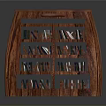 Elegant Wooden Curved Bookcase Furniture With Multiple Shelves Filled With Books