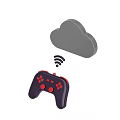 Advanced Wireless Game Controller With Cloud Connectivity And Wi-Fi Signal Feature
