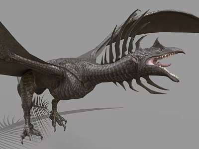 Dragon Demon Dragon Monster Mountain and Sea Monster Dinosaur Fantasy Animal Magic Dragon 3d model