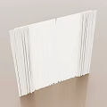 Elegant White Curtains With Soft Pleats And Sheer Fabric For Modern Home Windows