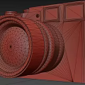 Modern camera old 3d model