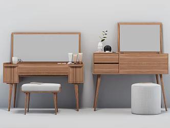 Nordic Dresser Log Dresser 3d model