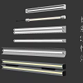 Sleek Long Linear Lights With Modern Design For Wall Mounted Lighting 3d model