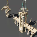 European Gothic Architecture Design With Spires Ornate Columns And Pointed Arches