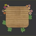 Comfortable Leisure Chair Near Wooden Kiosk With Pink Light Sign Green Plants And Displays
