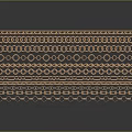 Modern chain all kinds of chain bracelet rigid chain 3d model