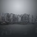 Complex Metal Mechanical Equipment With Intricate Gear And Frame Structure