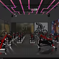 Fitness Gym With Modern Interior Workout Equipment And Do It Motivation Slogan