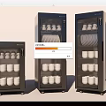 Midea Kitchen Dish Disinfection Cabinets With Bowls Plates Cups And Multiple Layers In Three Sizes