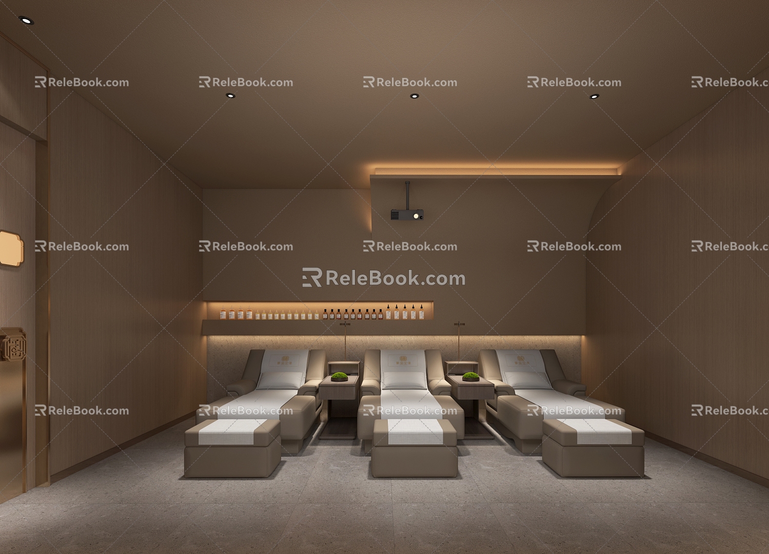 Reflexology Spa 3d model