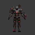 Modern Robot Marvel War Machine 3d model