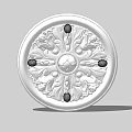Lamp panel 3d model