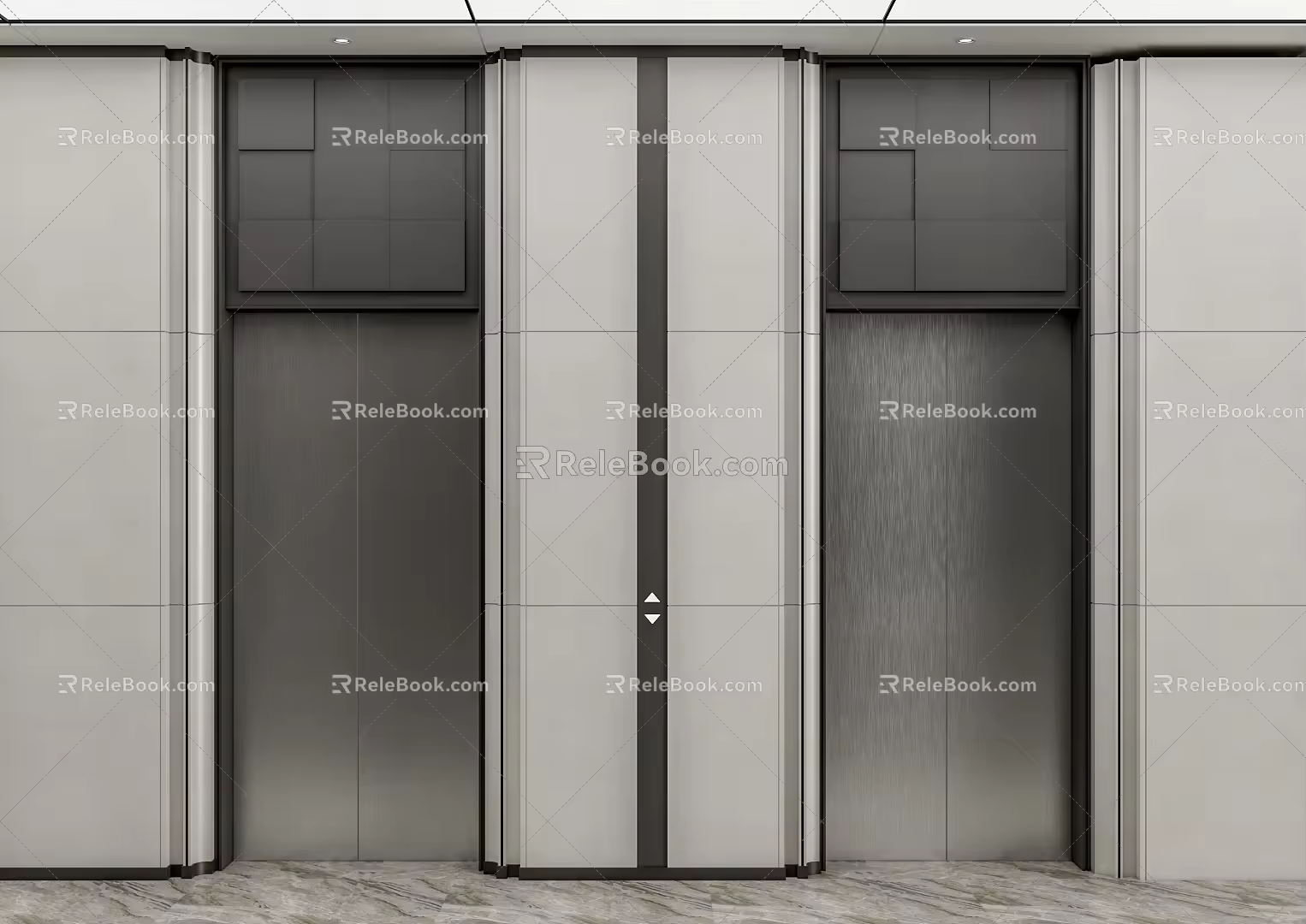 Modern Elevator 3d model