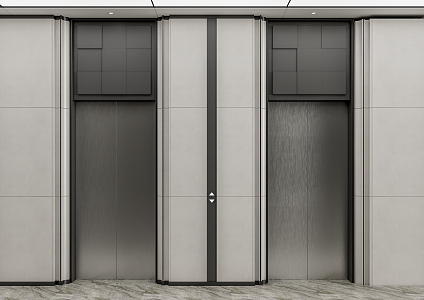 Modern Elevator 3d model