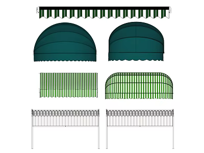 Modern Canopy Window Awning Canopy 3d model