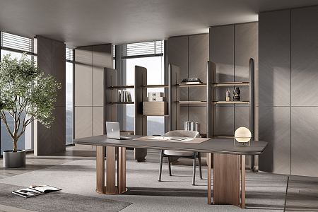 Modern Minotti Study 3d model