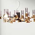 Modern Chandelier Living Room Chandelier Dining Room Chandelier Hall Chandelier Glass Chandelier 3d model