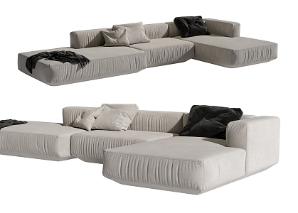 Modern Minotti Multiplayer Sofa 3d model