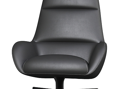 Leather Office Chair Single Chair Leisure Chair Single Chair model